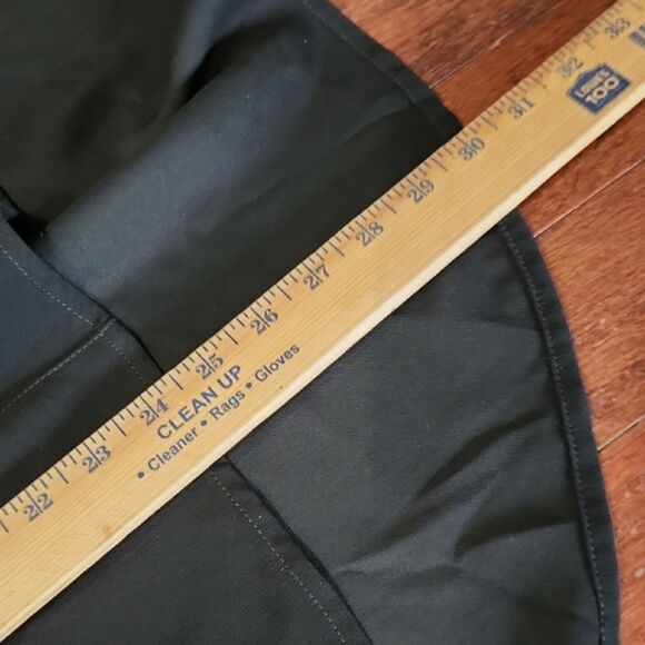 NWT Anthropologie Zinnia Trouser Asymmetrical Tulip Flare Trouser, Black, Size 4 - Picture 10 of 10